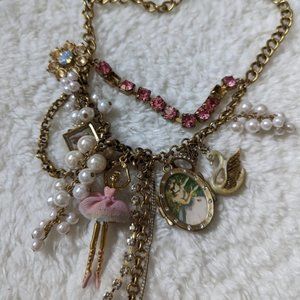 ballet theme necklace